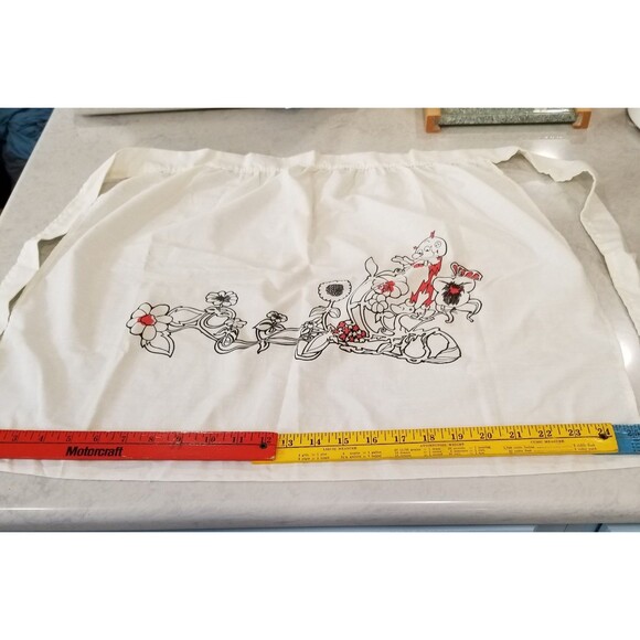 Vintage Reddy Kilowatt decorated Apron - Picture 7 of 10